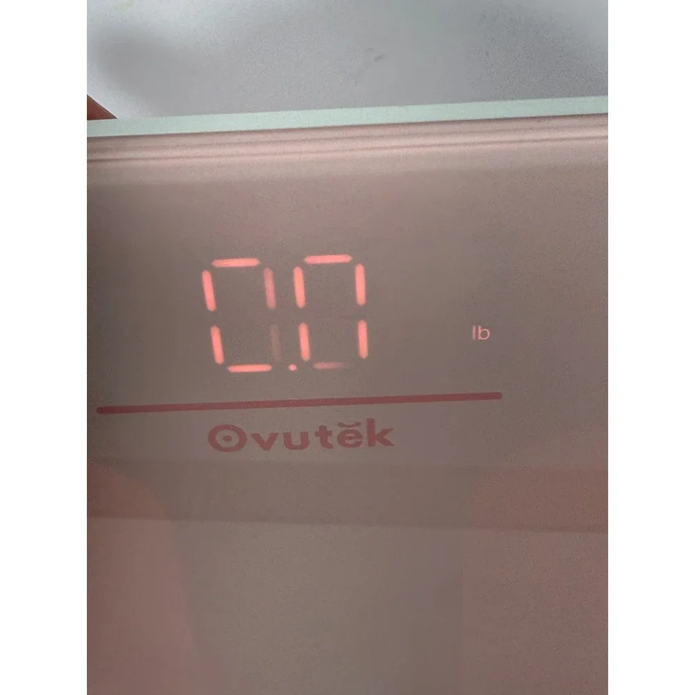 Ovutek Royyt Mini Digital Body‎ Weight Scale Pink VWS330-PUS 400lb Capacity
